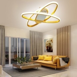 Minimalistyczna lampa sufitowa Planet do montażu na płasko