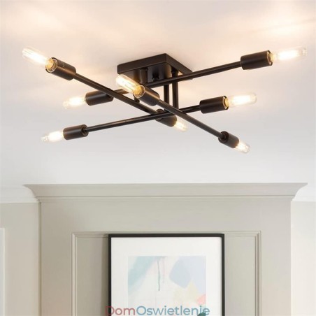 Wiejski retro sufitowy montaż w stylu amerykańskim industrialnym dekoracyjny