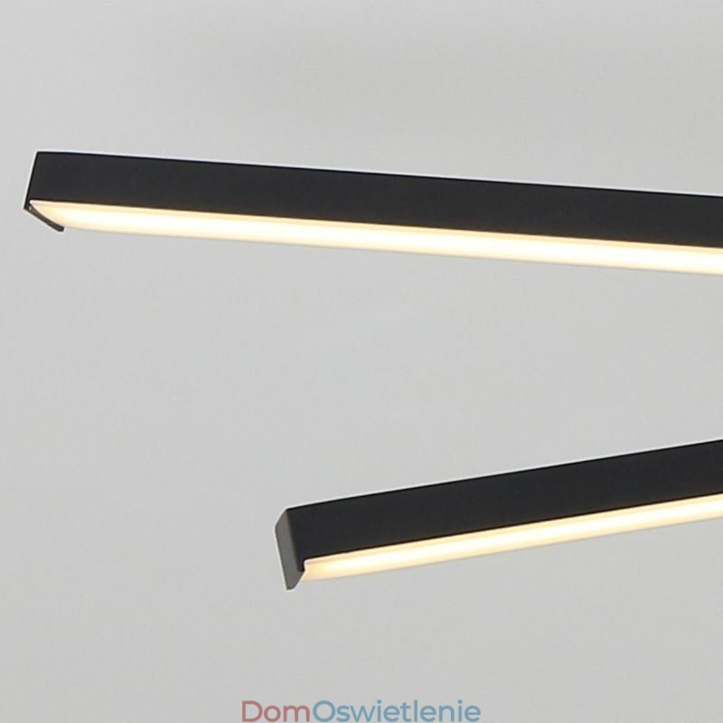 Nowoczesna prosta aluminiowa lampa sufitowa wpuszczana w sufit