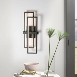Minimalistyczna lampa sufitowa z aluminium wpuszczana w sufit, geometryczna kwadratowa