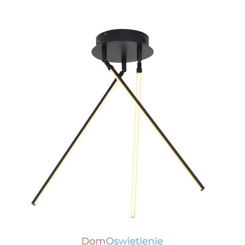 Kreatywna lampa sufitowa z aluminium w kształcie wiatraka