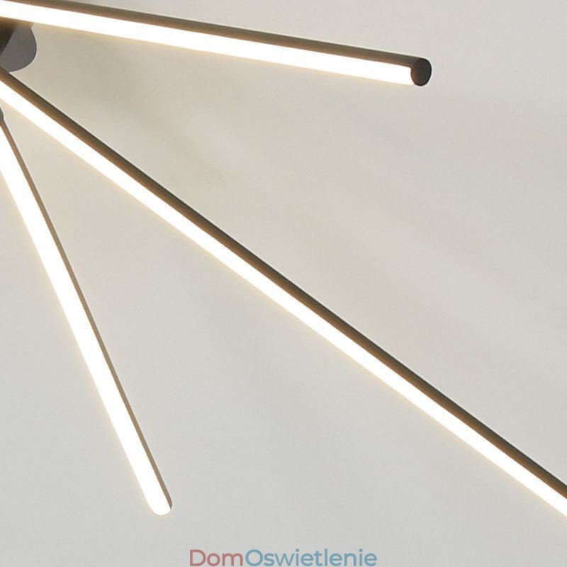 Kreatywna lampa sufitowa z aluminium w kształcie wiatraka