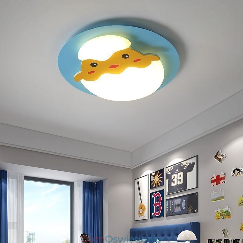 Nowoczesna dekoracyjna lampa sufitowa w stylu kreskówkowym