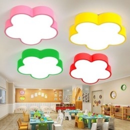 Lampa sufitowa Cartoon Modern Flower Flush Mount