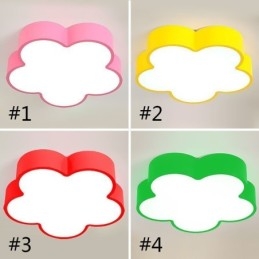 Lampa sufitowa Cartoon Modern Flower Flush Mount
