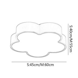 Lampa sufitowa Cartoon Modern Flower Flush Mount