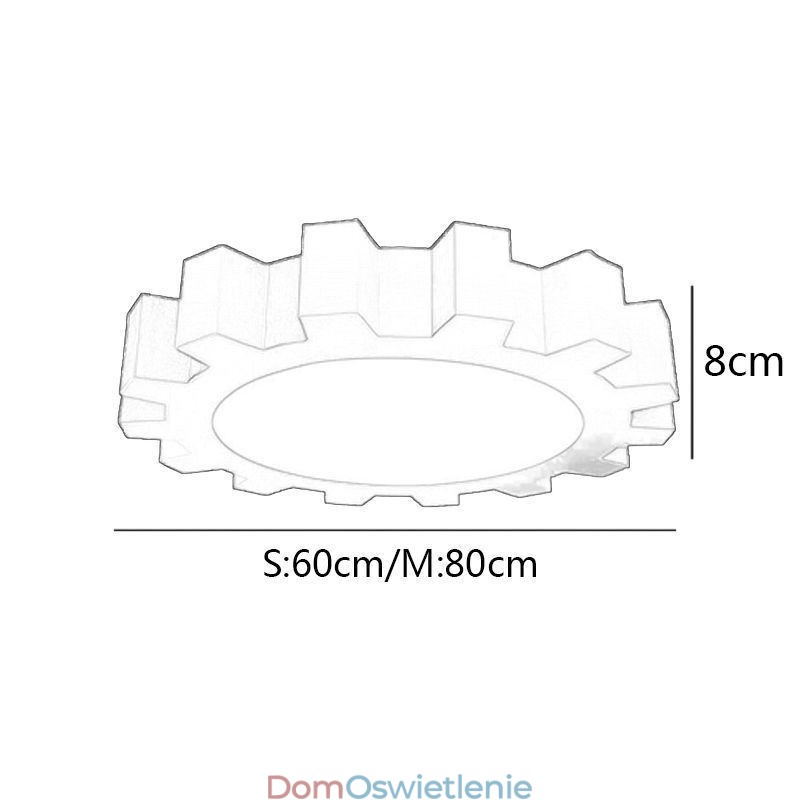 Lampa sufitowa Cartoon Nowoczesna lampa sufitowa