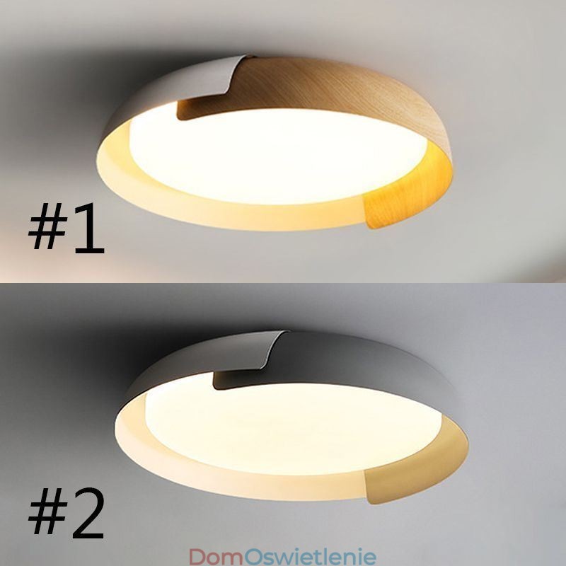 Nowoczesna lampa sufitowa Akrylowa okrągła lampa sufitowa