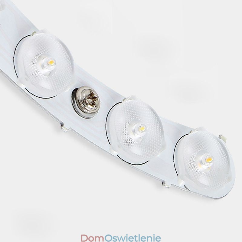 Nowoczesna lampa sufitowa Drewniana akrylowa okrągła lampa sufitowa