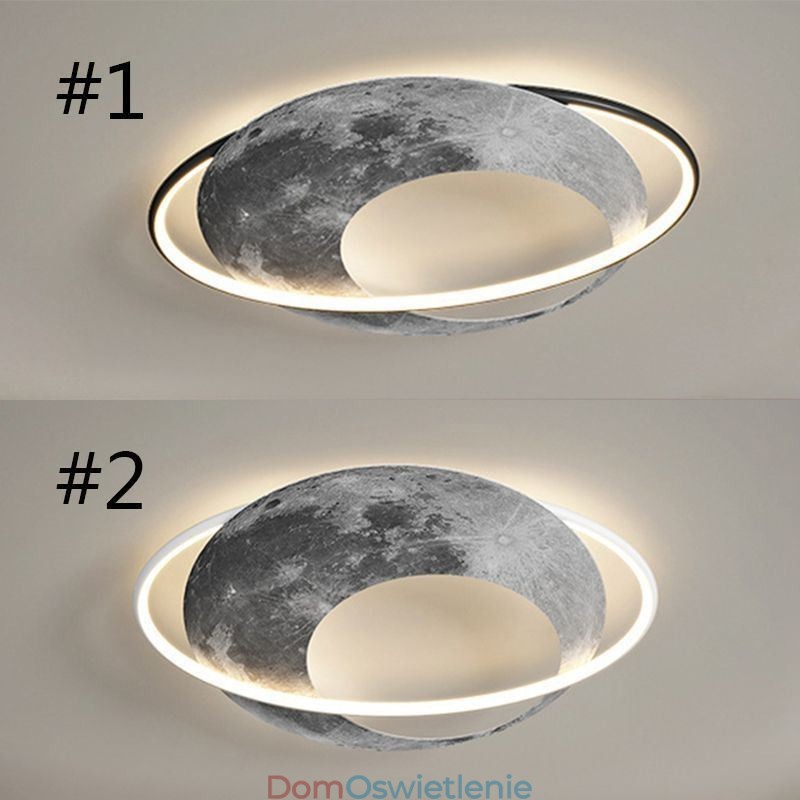 Lampa sufitowa do montażu na suficie, lampa sufitowa Moon