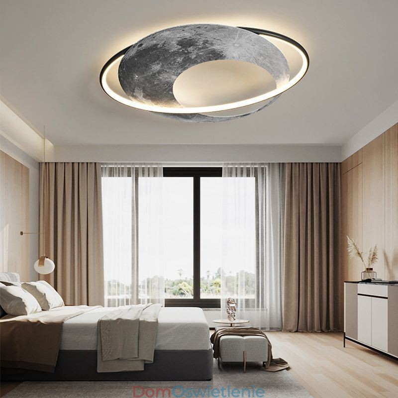Lampa sufitowa do montażu na suficie, lampa sufitowa Moon