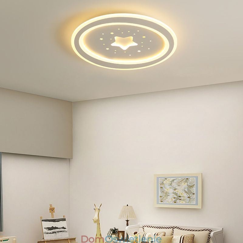 Lampa sufitowa, lampa sufitowa wpuszczana w gwiazdę