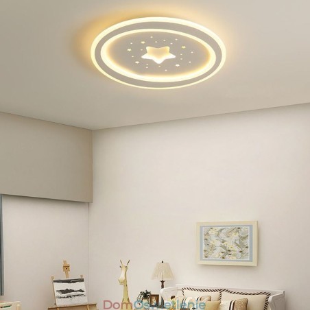 Lampa sufitowa, lampa sufitowa wpuszczana w gwiazdę Lampa sufitowa, lampa sufitowa wpuszczana w gwiazdę