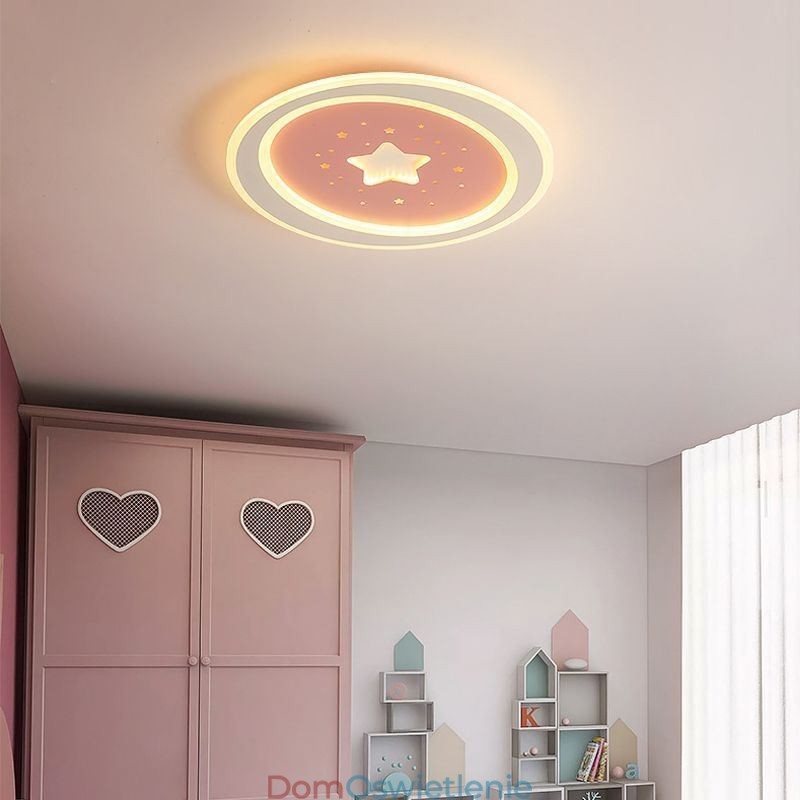 Lampa sufitowa, lampa sufitowa wpuszczana w gwiazdę