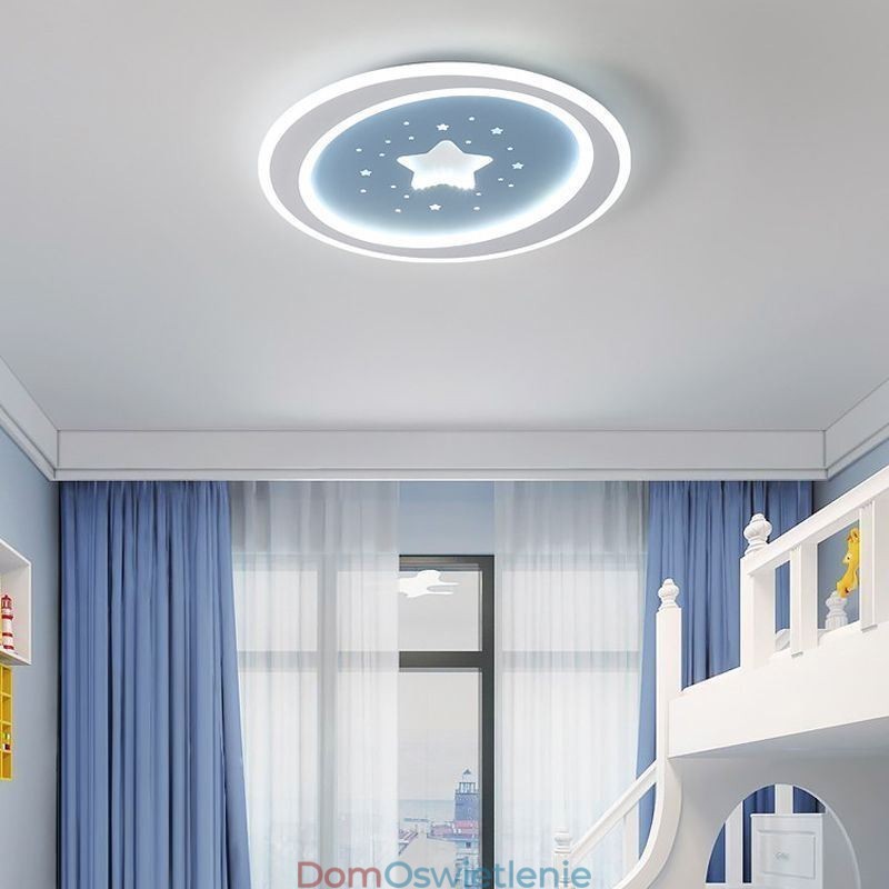 Lampa sufitowa, lampa sufitowa wpuszczana w gwiazdę