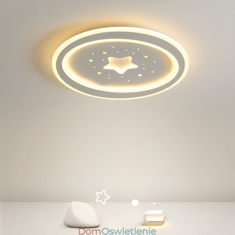 Lampa sufitowa, lampa sufitowa wpuszczana w gwiazdę