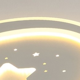 Lampa sufitowa, lampa sufitowa wpuszczana w gwiazdę