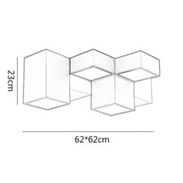 Nowoczesne oświetlenie sufitowe Rubik's Cube Oświetlenie sufitowe