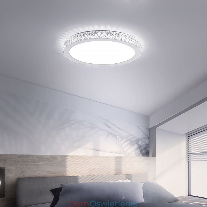 Nowoczesna lampa sufitowa Shinny Diamond Flush Mount