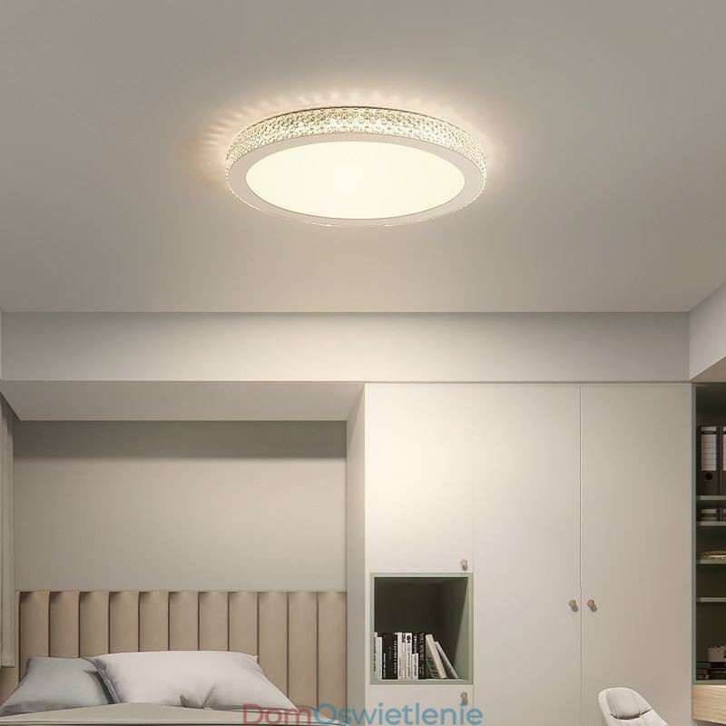 Nowoczesna lampa sufitowa Shinny Diamond Flush Mount