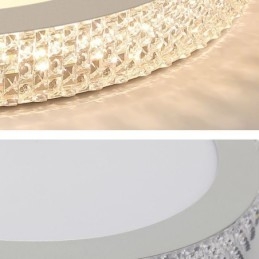Nowoczesna lampa sufitowa Shinny Diamond Flush Mount