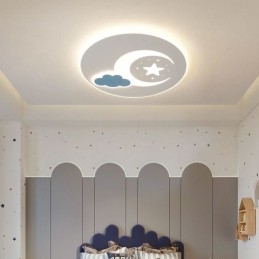 Prostota Lampa sufitowa Księżyc i gwiazda Lampa sufitowa