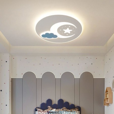 Prostota Lampa sufitowa Księżyc i gwiazda Lampa sufitowa Prostota Lampa sufitowa Księżyc i gwiazda Lampa sufitowa