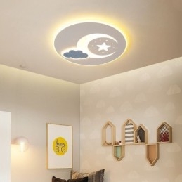 Prostota Lampa sufitowa Księżyc i gwiazda Lampa sufitowa