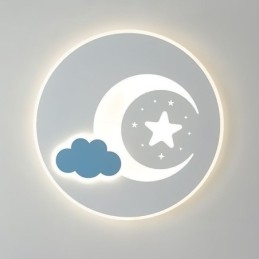 Prostota Lampa sufitowa Księżyc i gwiazda Lampa sufitowa