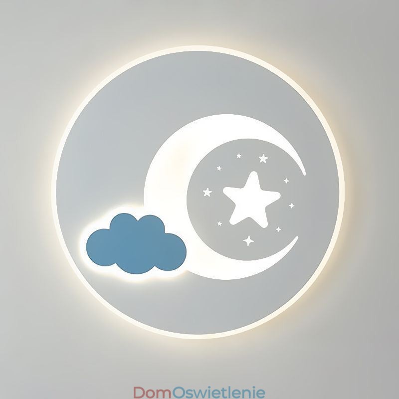 Prostota Lampa sufitowa Księżyc i gwiazda Lampa sufitowa