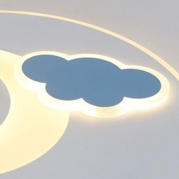 Prostota Lampa sufitowa Księżyc i gwiazda Lampa sufitowa