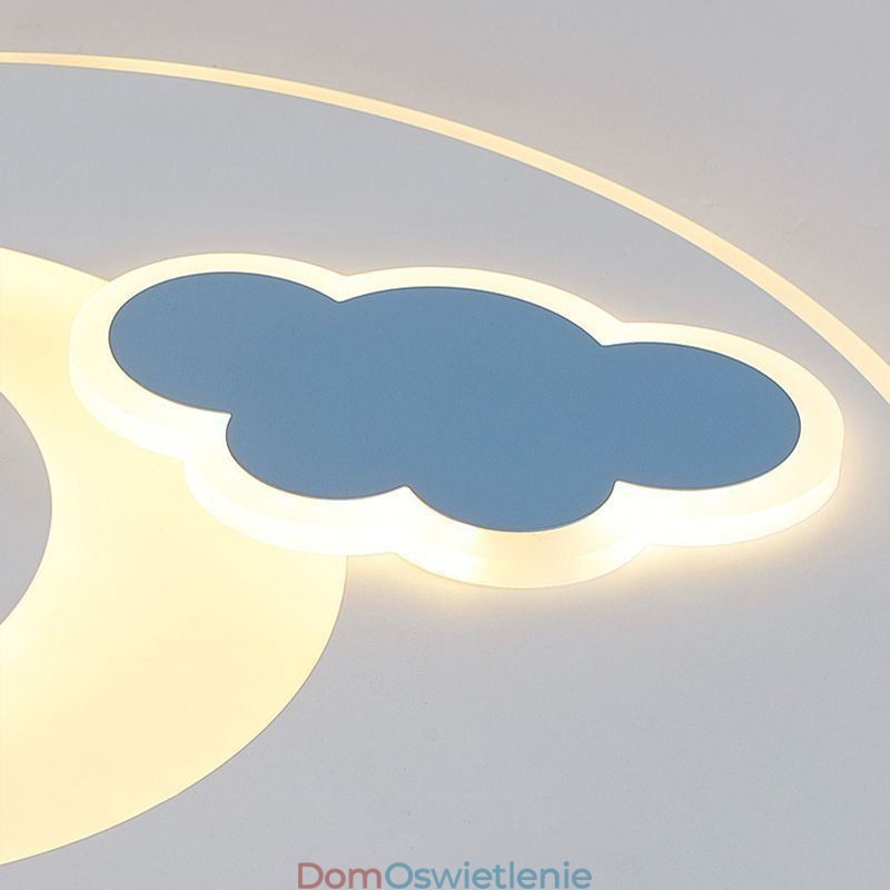 Prostota Lampa sufitowa Księżyc i gwiazda Lampa sufitowa