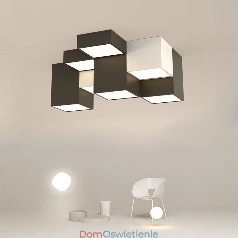 Nowoczesna lampa sufitowa Cube