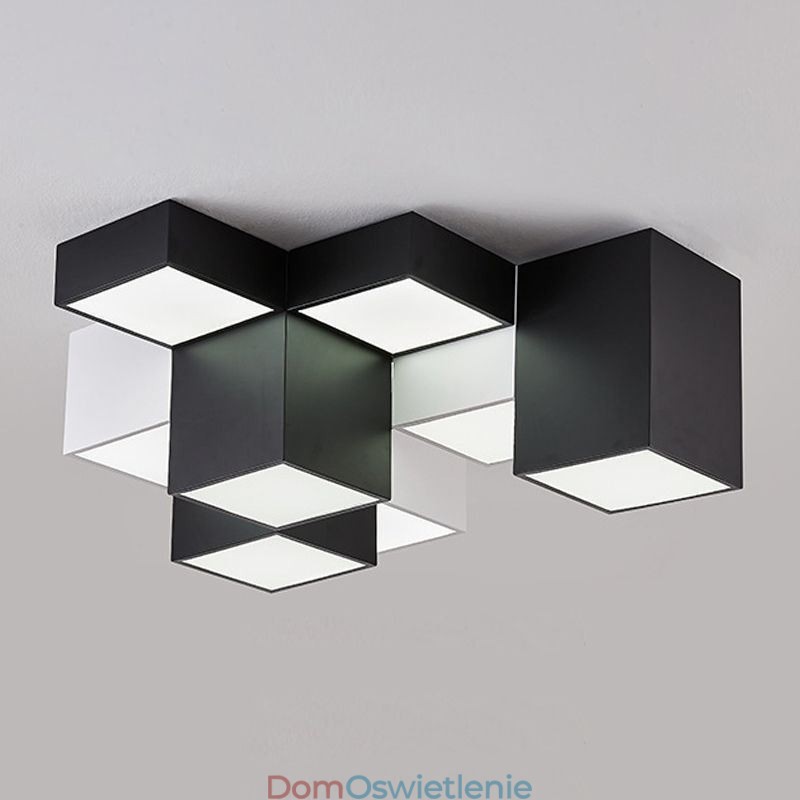 Nowoczesna lampa sufitowa Cube