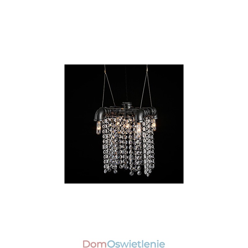 Żyrandol Mini Styl Rustykalny Domek Retro Metal