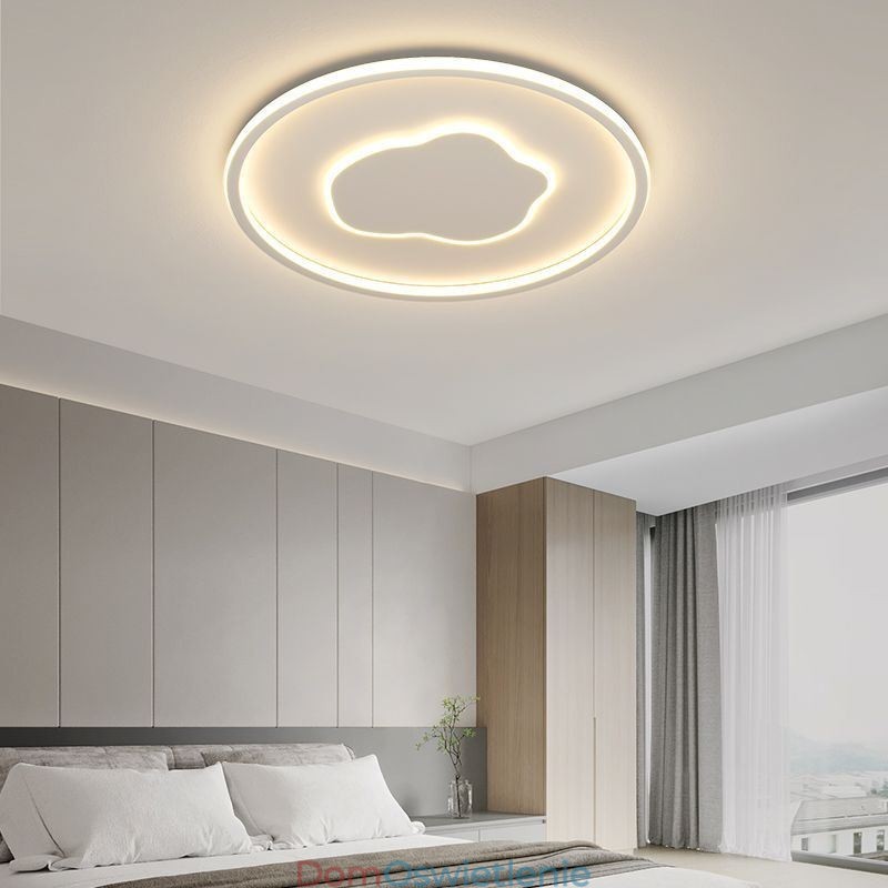 Nowoczesna lampa sufitowa okrągła chmura lampa sufitowa