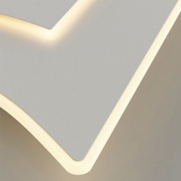 Nowoczesna lampa sufitowa kwadratowa akrylowa lampa sufitowa