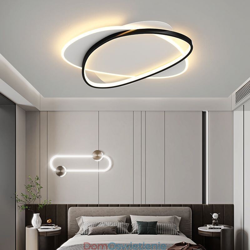 Nowoczesne lampy sufitowe owalna lampa sufitowa