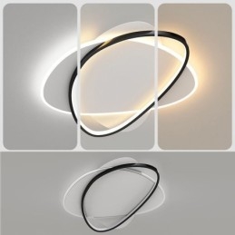Nowoczesne lampy sufitowe owalna lampa sufitowa
