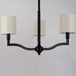 Amerykańskie lampy wiszące Nordic Contracted Warm Cloth cap Lampy i latarnie