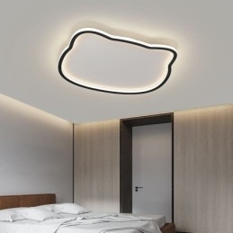 Nowoczesne lampy sufitowe Lampa sufitowa w kształcie kociej twarzy
