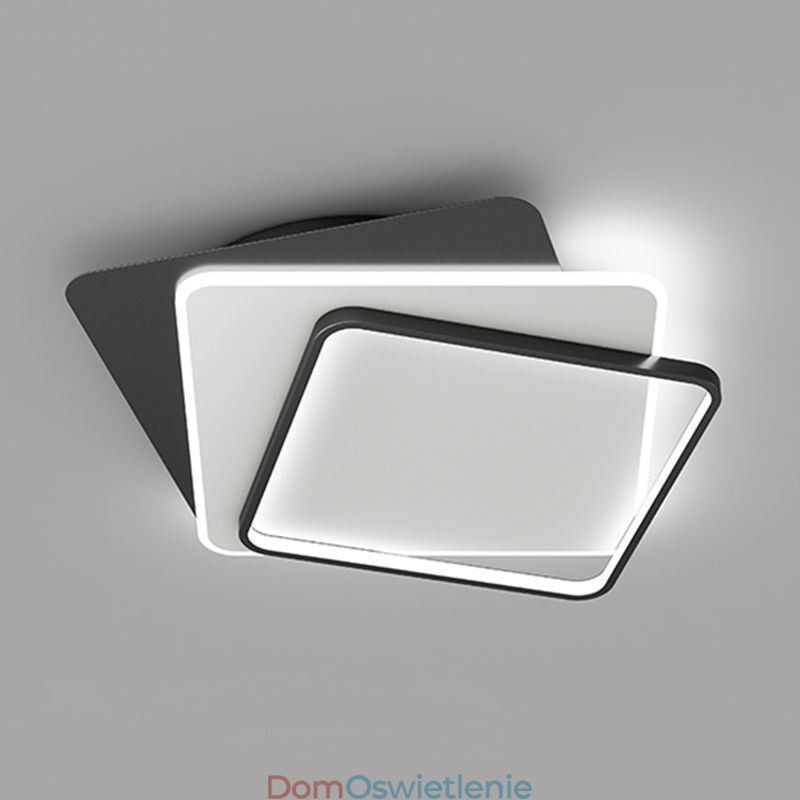 Kreatywna lampa sufitowa kwadratowa lampa sufitowa