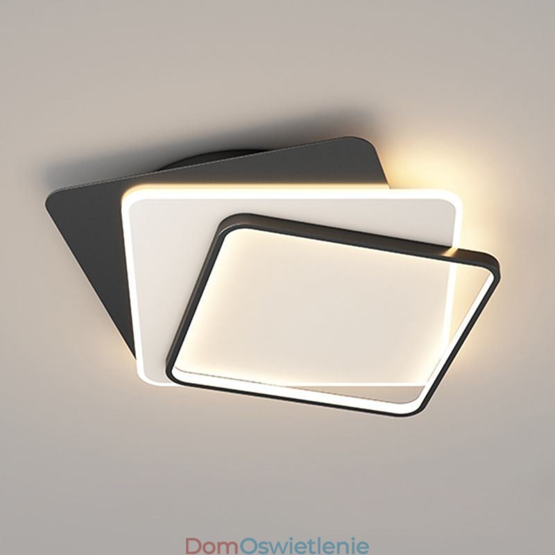 Kreatywna lampa sufitowa kwadratowa lampa sufitowa