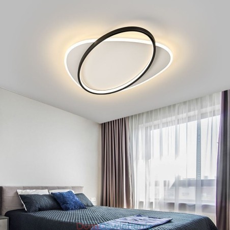 Nowoczesna lampa sufitowa owalna lampa sufitowa Nowoczesna lampa sufitowa owalna lampa sufitowa
