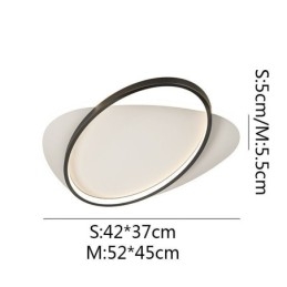 Nowoczesna lampa sufitowa owalna lampa sufitowa