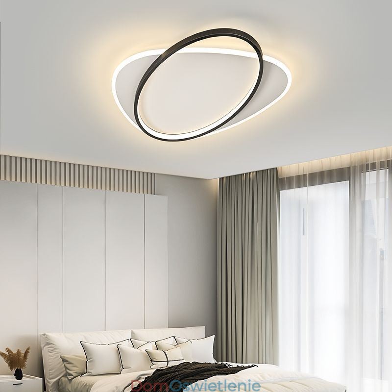 Nowoczesna lampa sufitowa owalna lampa sufitowa