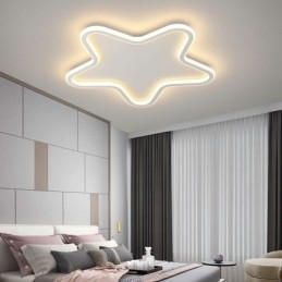 Nowoczesna lampa sufitowa w kształcie gwiazdy