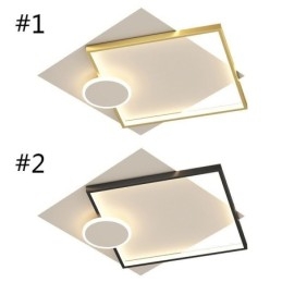 Nowoczesna lampa sufitowa kwadratowa geometryczna akrylowa lampa sufitowa