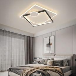 Nowoczesna lampa sufitowa kwadratowa geometryczna akrylowa lampa sufitowa