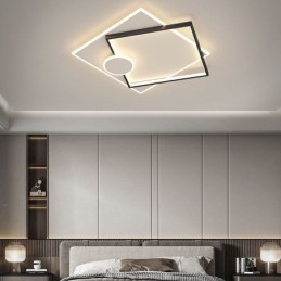 Nowoczesna lampa sufitowa kwadratowa geometryczna akrylowa lampa sufitowa